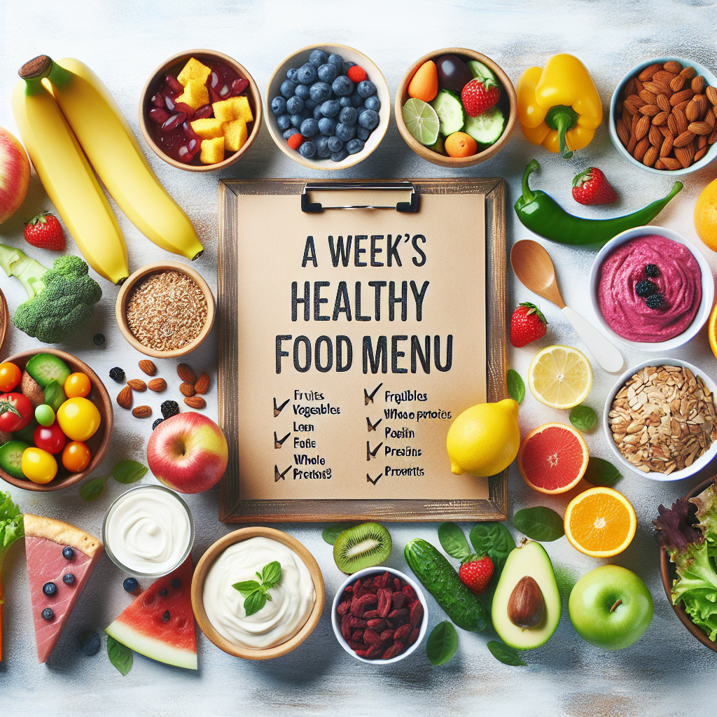 Menu Makanan Sehat Seminggu untuk Gaya Hidup Aktif
