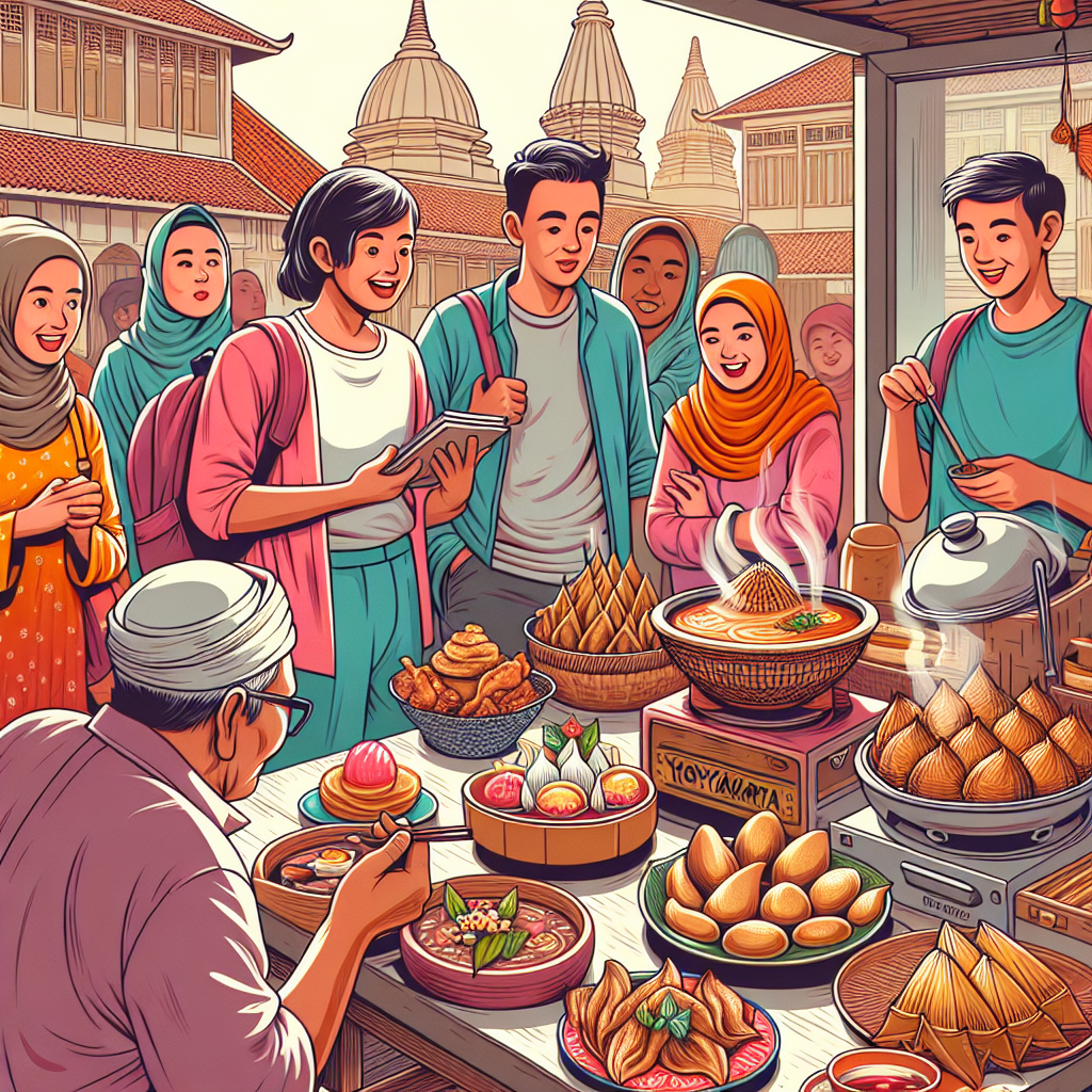 Kuliner diharuskan untuk mencoba jogja yang membuat ketagihan