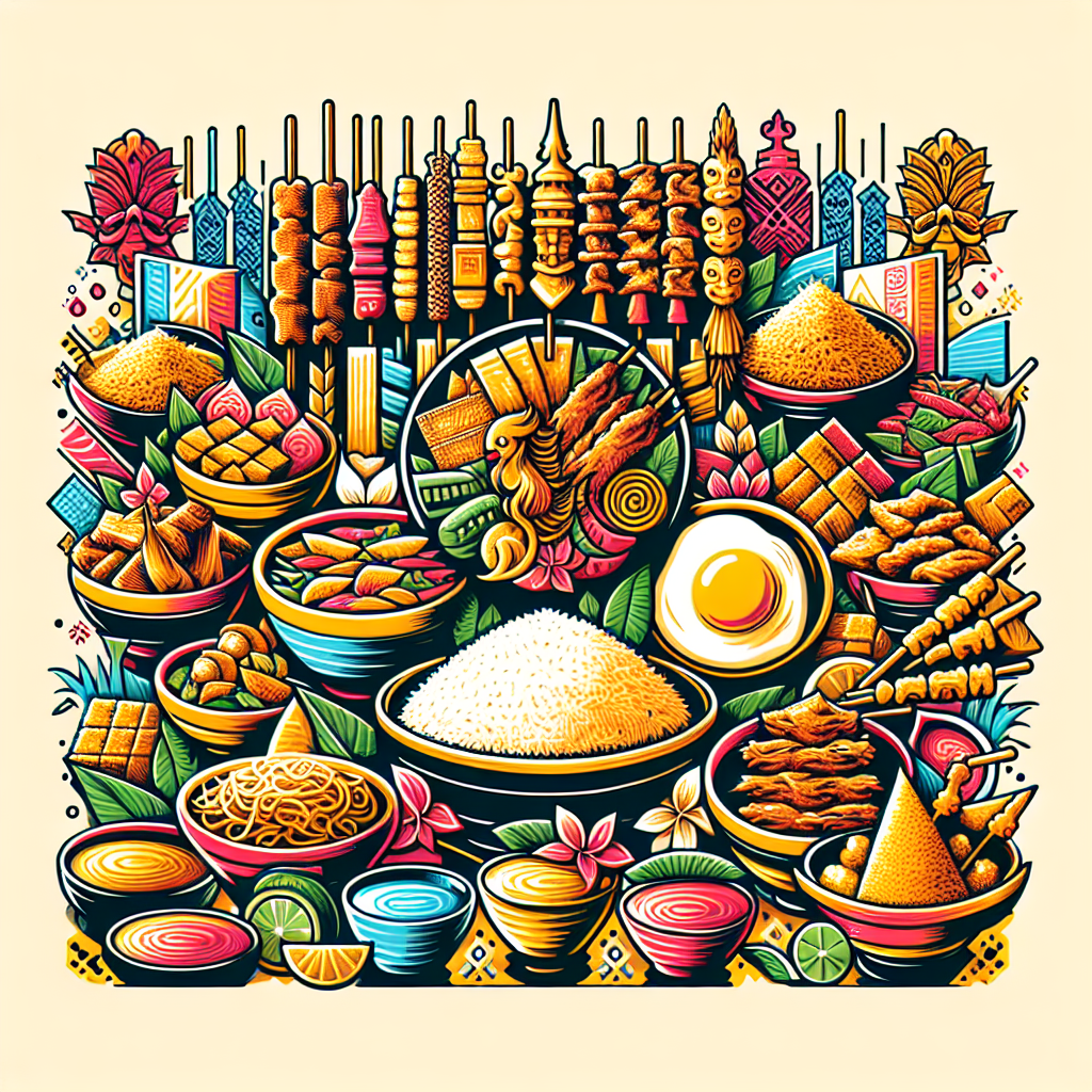 Eksplorasi Seni Poster Makanan Tradisional Indonesia yang Menggugah Selera