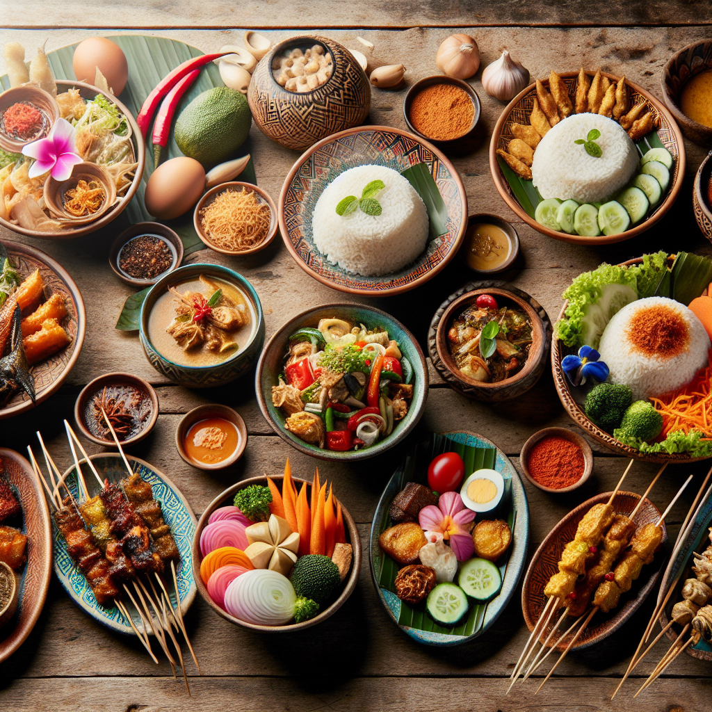 Keunikan dan Keanekaragaman Rasa dalam Nama Makanan Indonesia Tradisional
